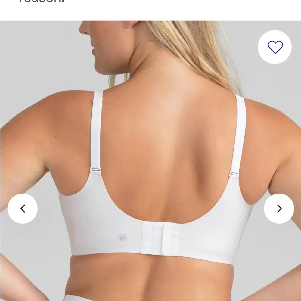 HONEYLOVE CrossOver Bra Size Women’s 2X Color White - Picture 2 of 10